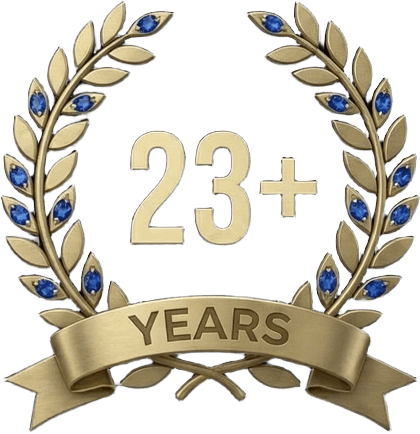 23+ Years of Excellence