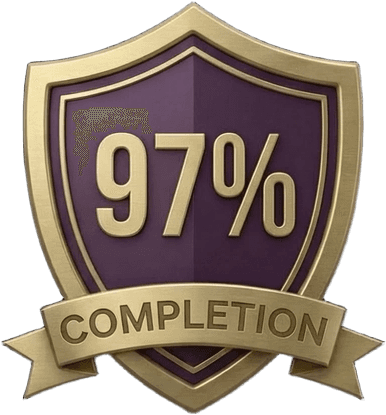 97% Completion Rate